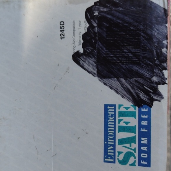 Answering System Telephone - White NWT - Picture 5 of 5